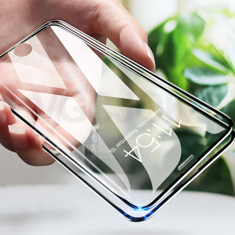 100D Curved Edge Full Cover Tempered Glass On The For iPhone 7 8 Plus Screen Protective Glass For iPhone 7 8 6 6S Plus Film Case