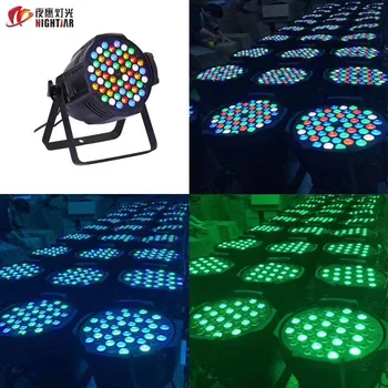 

Top Quality Led wall wash Dj disco Stage 54*3w RGBW LED Par Can cast Aluminum housing Light