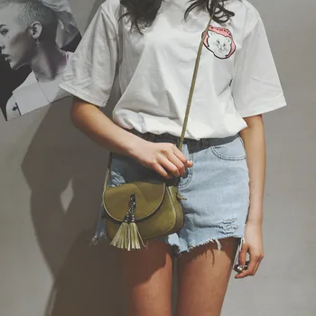 

Women Fashion Handbag Tassel Shoulder Bag Large Tote Ladies Purse