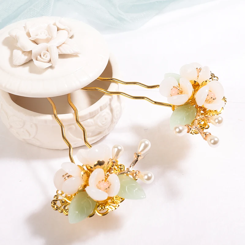 Ziwu Шпилька, Hanfu головной убор, полный набор шпильки, детская шаг встряхивания Шпилька, женская