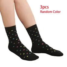 3 пары для женщин Полная длина трещины стопы пятки ремонт Crew носки мягкие чулочно-носочные изделия Y1AC