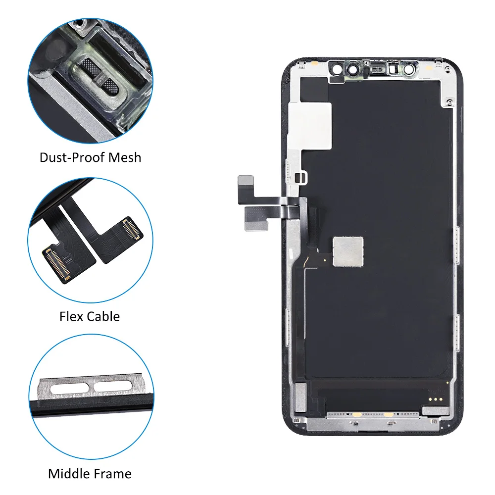 - Grade AAA For iPhone 11 Pro EK OLED LCD Screen Replacement Display With 3D Touch Digitizer Assembly Ship From Spain