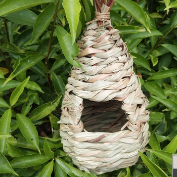 

Grass Birds Nest Natural Grass Egg Cage Natural pet bird bed bird nest Canary cage bird Egg container Breeding Nest
