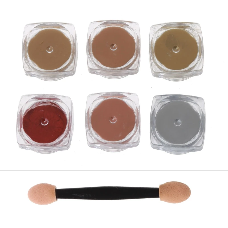 

6 Colors Metal Brozne Golden Pearl Powder Epoxy Resin Colorant Glitter Marble Metallic Pigment Resin Dye Jewelry Making