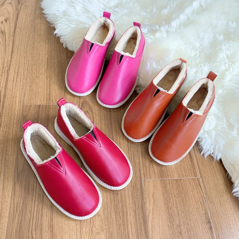 

Autumn And Winter Sheepskin + Imitation Rabbit Fur Slippers Inner Mongolia Thousand Foot Bai State Handmade Genuine Leather Cott