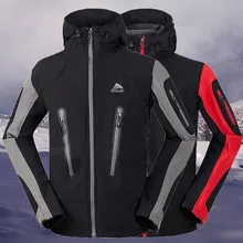 Уличная Водонепроницаемая флисовая куртка охотничья ветровка лыжная куртка походная дождевик Кемпинг Рыбалка тактическая одежда для мужчин и женщин