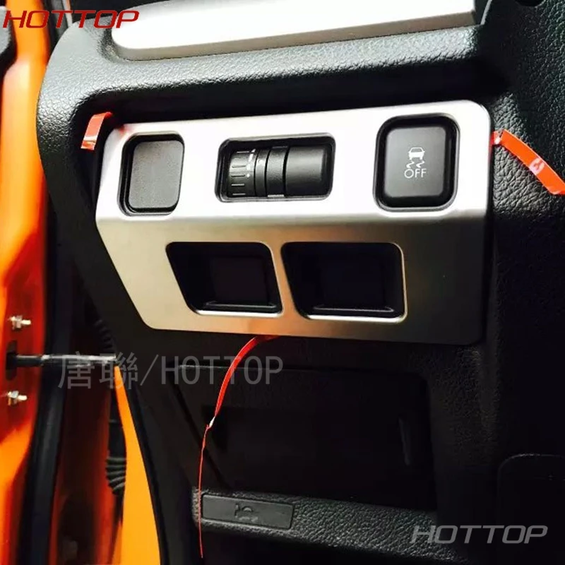 FIT FOR SUBARU XV HEAD FOG LIGHT LAMP ADJUST BUTTON SWITCH CONTROL COVER TRIM GARNISH MOLDING 2011 2012 2013 2014 2015 2016 | Автомобили и