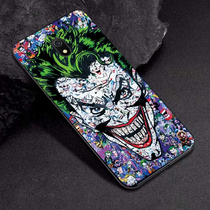 TPUBLK638 Чехол из ТПУ для Xiaomi Redmi 5, 6, 7, 8, чехол для Redmi 5A, 6A, 7A, 8A, черный ТПУ с рисунком Джокера, чехол для телефона, для Redmi 5 Plus, Redmi Go - Цвет: TPUBLK638
