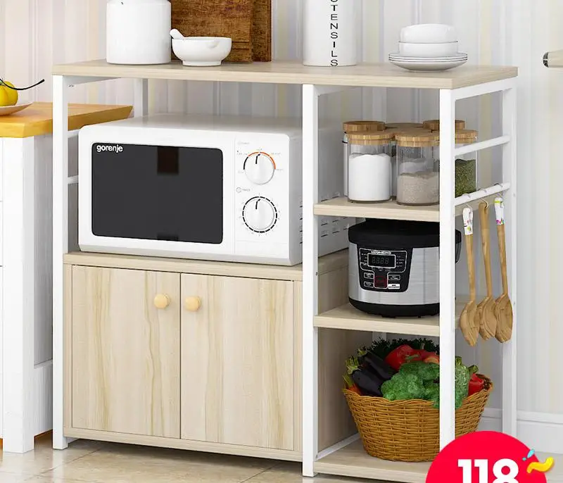 Style4 29% сушилка для посуды, кухонная стойка, напольная многослойная полка для хранения, шкафчик, шкаф, бытовая полка для микроволновой печи - Цвет: Style4