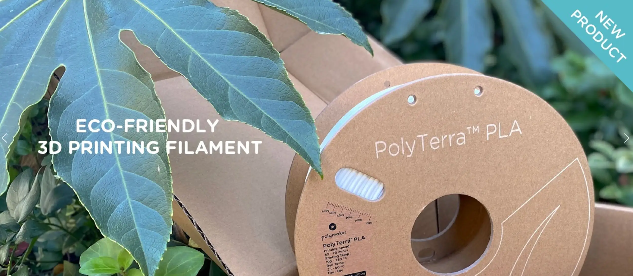 Polymaker PolyTerra PLA Filament 1.75mm 1kg, Matte 3d printer filament PLA polycarbonate 3d printer