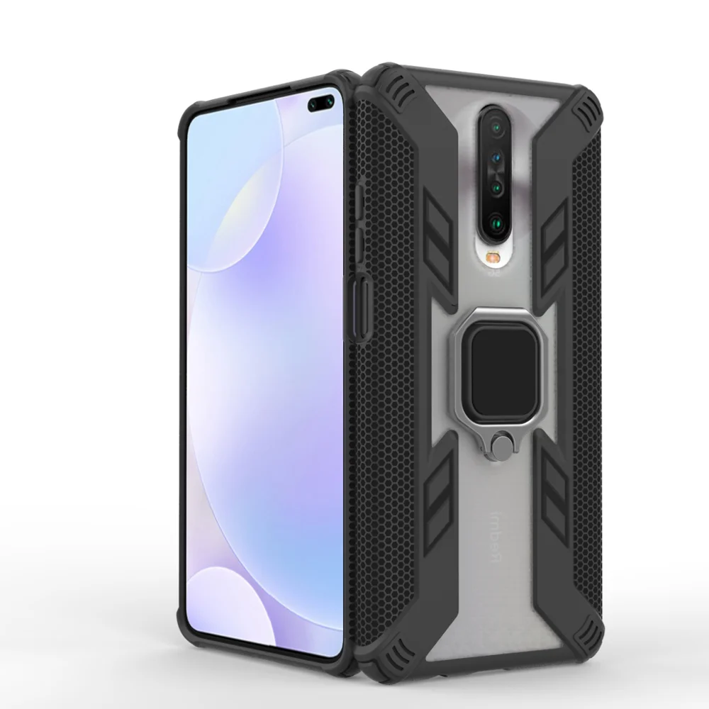 

Free shipping For Xiaomi 8 lIte Ring Anti-fall Case For Redmi 7 NOTE 7 8 10 Pro Phone Case K20 K30 Protection Case CC9E Case