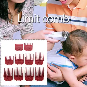 

10 Sizes Guide Combs Set Skillful Manufacture Hair Clipper Limited Superior Quality Combs Hairstyling Cutting Tool Kit