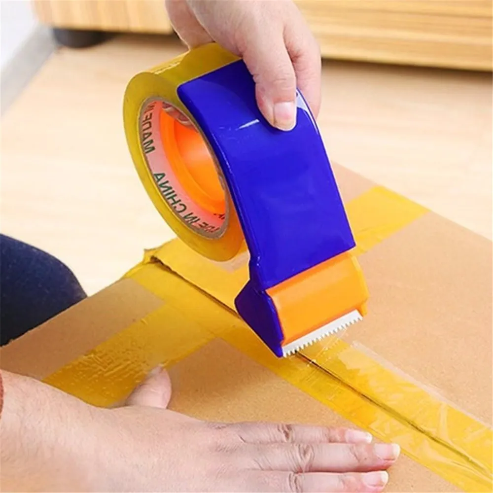 Sealing Packaging Parcel Plastic Roller 2" Width Tape Cutter Dispenser N CHYA&VF Sealing Packaging Parcel Plastic Roller 2" Width Tape Cutter Dispenser N CHYA&VF