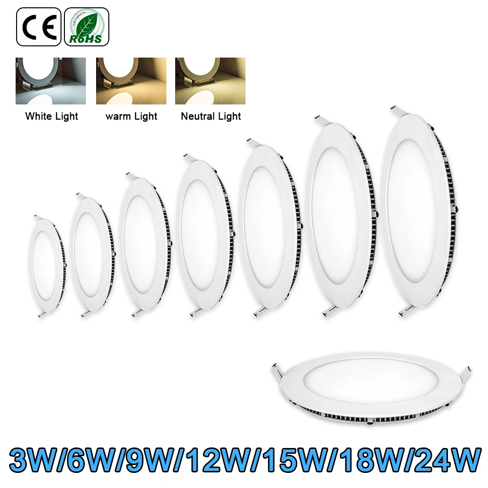 Led Flush Mount Ceiling Light Panel Light Fixture For Balcony Slim