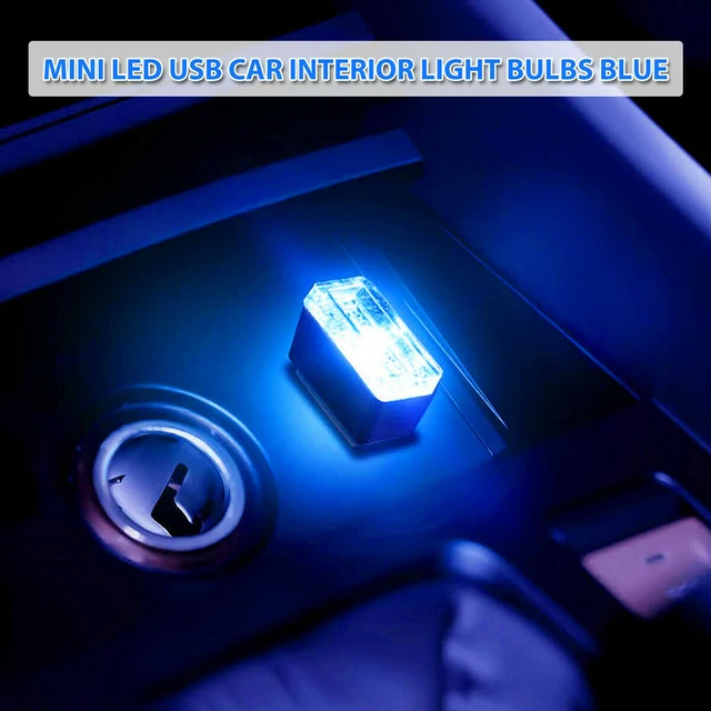 Usb-c Type-c Led Lumières intérieures Neon Atmosphère Lampes ambiantes pour  voiture Lumière extérieure intérieure Lampe Auto Accessoire