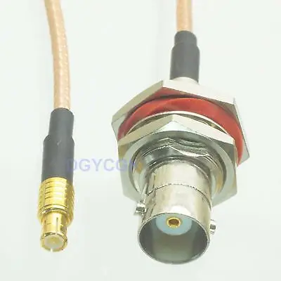 

DHL/EMS 50 Sets*Cable BNC female bulkhead to MCX male plug straight RG316 Jumper pigtail 6" -h2