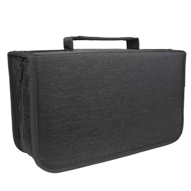 Large Capacity Disc Capacity DVD CD Case Holder For Car Media Storage CD Bag Portable Carry Bag Box For  DVD CD Accessories