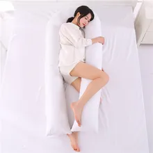 Большой в европейском стиле u-образный Беременность подушка, подушка для поясницы многофункциональная подушка для сна, большой U-образный прямого кроя беремен
