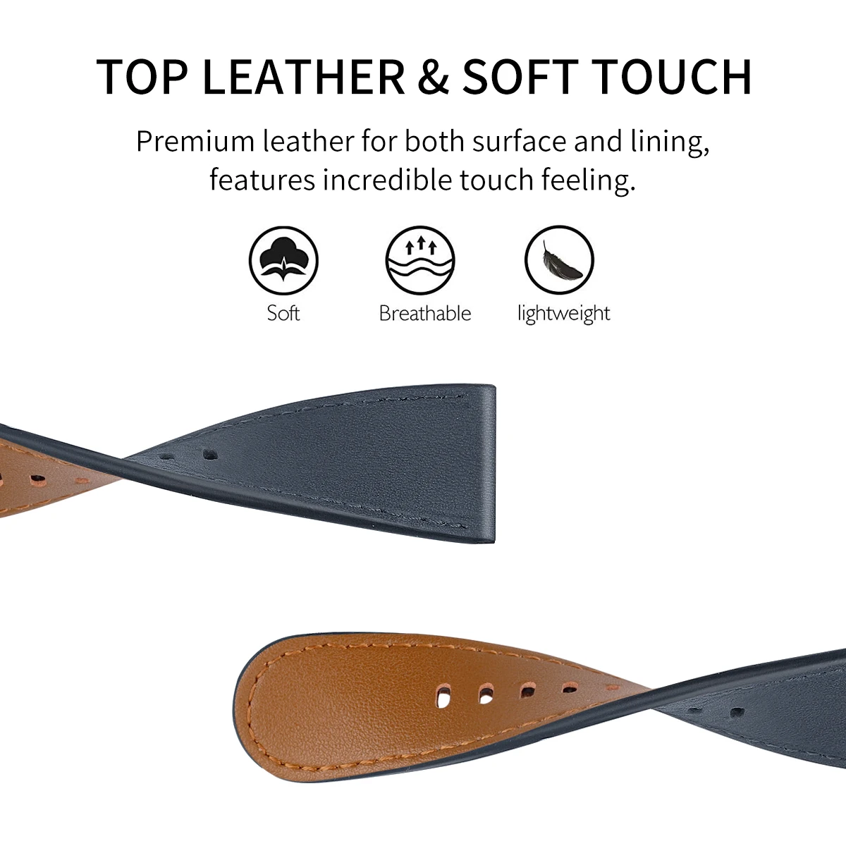 For Huawei Honor Magic Watch 2 Strap High Quality Cowhide Genuine Leather Bracelet Watchbands Replacement Watch Band For Huawei Honor Magic Watch 2 Strap High Quality Cowhide Genuine Leather Bracelet Watchbands Replacement Watch Band