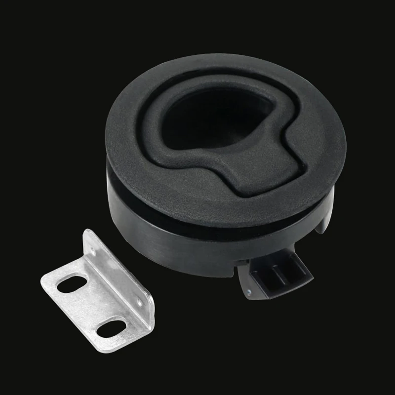 2" Round Locking Flush Pull Latch Replacement Plastic For RV Marine Boat Southco