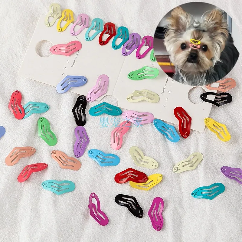 最大52 オフ ペットヘアクリップ7個ペットヘアアクセサリーセットミニボウノットペットヘアクリップ犬猫ペットボウクリップ ピンク Www Larrypolatsch Com