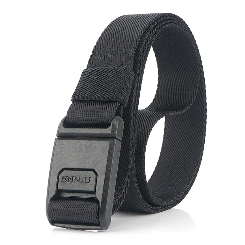 

2.5cm Width Men's Belt For Jeans Outdoor Sports Quick Release Magnetic Buckle Tactical Nylon Belt Men Canvas Designer Belt New