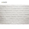 Laeacco White Brick Wall Photography Backdrops Vinyl Photocall Birthday Backdrops Baby Shower Photophone Newborn Photozone Props ► Photo 2/6
