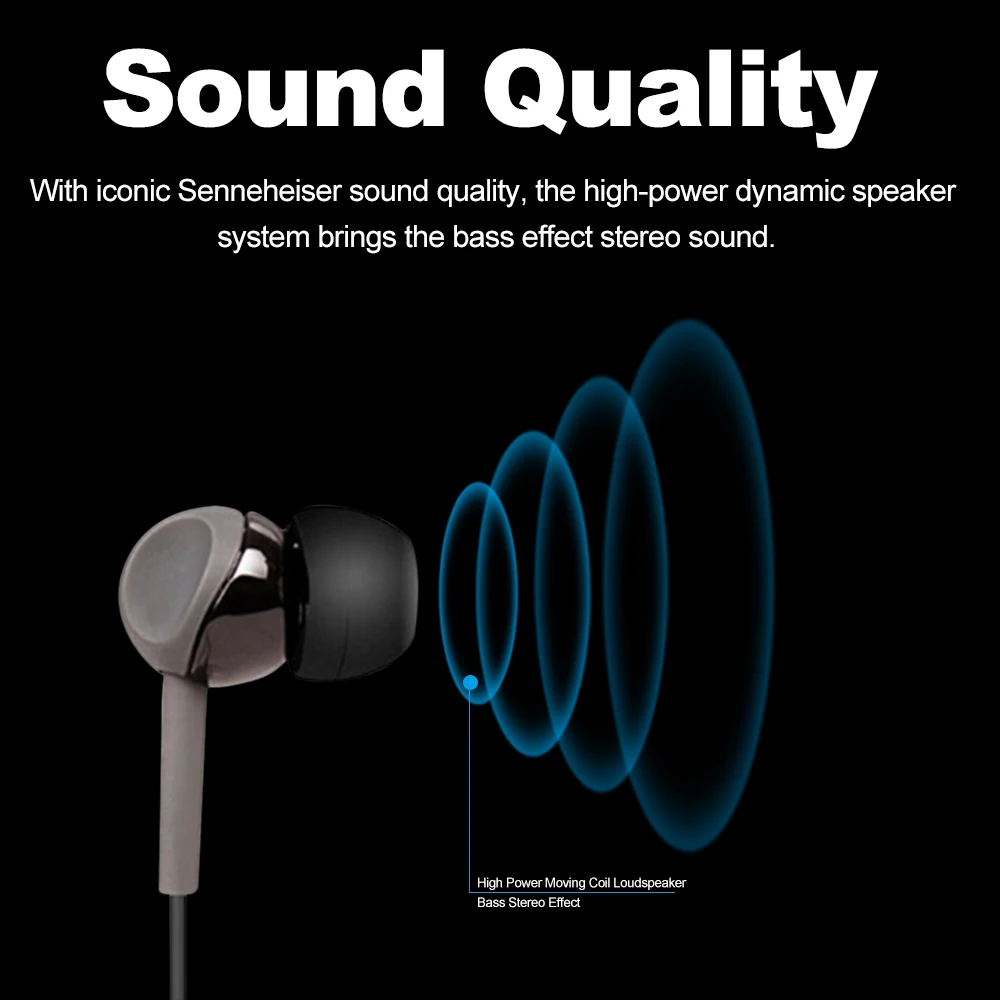 Sennheiser CX180 Earphone Stereo Asli 3 