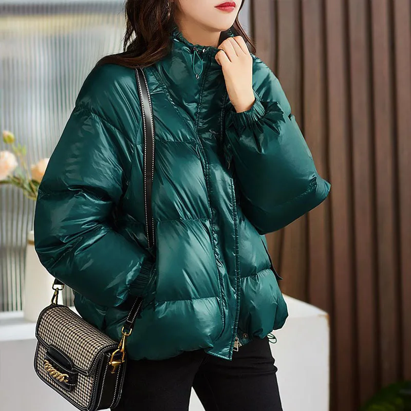 

Bread Jackets Women Plus Size Padded Coats 2020 Winter Cotton-Padded Clothes Slim Fit Turtleneck Keep Warm Parkas Jackets Ladies