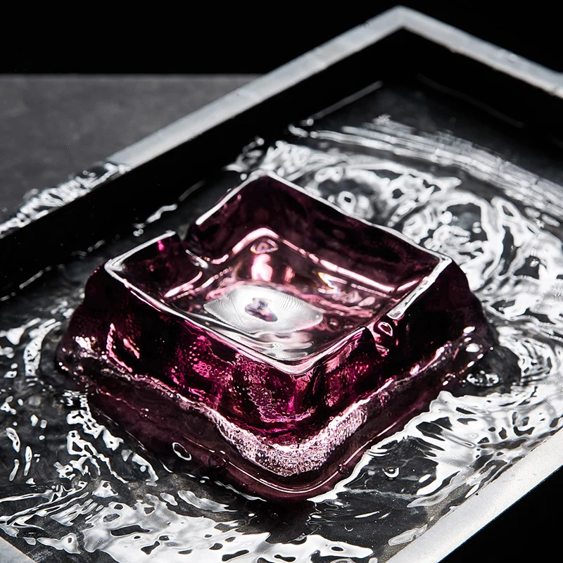 Windproof Square Ashtray Eco-Friendly Heat Resistan Restaurant Living Room Coffee shop Hotel Internet Cafe Easy to clean Ashtray