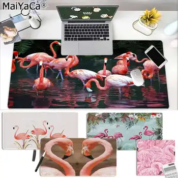 

MaiYaCa Custom Skin Pink Flamingo Office Mice Gamer Soft Mouse Pad Free Shipping Large Mouse Pad Keyboards Mat