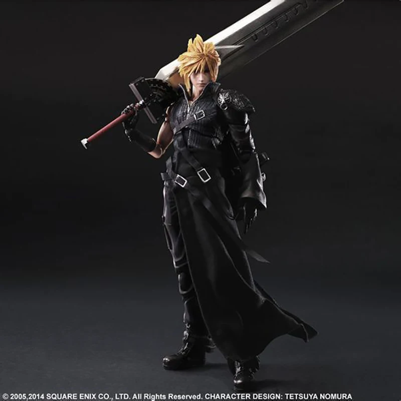 28 см Play Arts Final Fantasy Cloud Strife фигурка модель игрушки кукла Gife