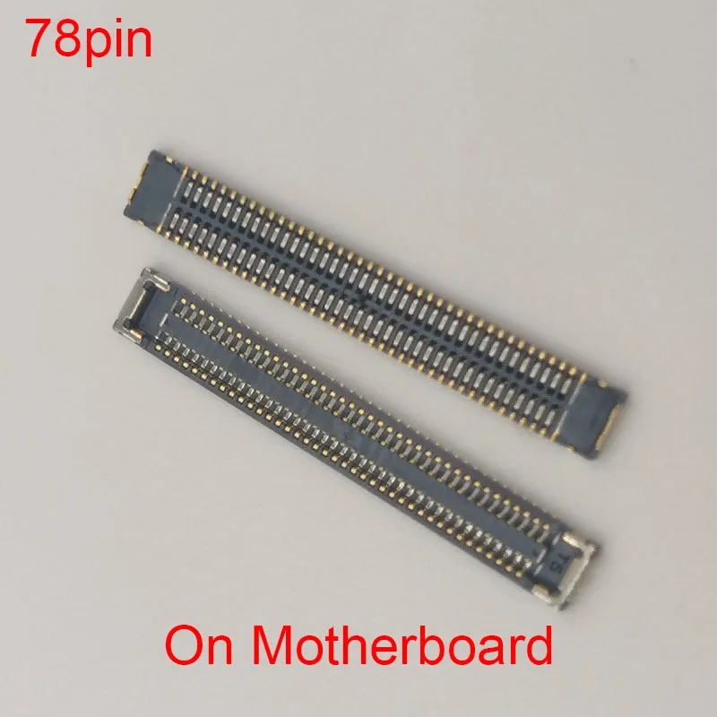 5 шт. 78pin ЖК FPC коннектор для Samsung A51 5G A516 U D N A516F 4G A515 DS FD A515F дисплей штекер экрана на