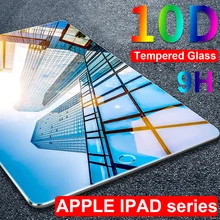 С защитой от УФ-светильник закаленное Стекло для Apple iPad Air 10,5 мини 5 4 3 2 Экран Защитная крышка для iPad Pro 9,7 11 защитная пленка
