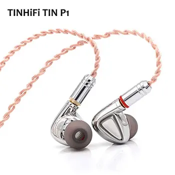 

TINHiFi TIN P1 Wired Hifi Earphone with MMCX Cable Earphone in-Ear Earphones for Audiophiles Musicians