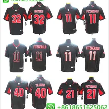 Mens Arizona Larry Fitzgerald Patrick Peterson Pat Tillman Tyrann Mathieu Josh Rosen Vapor Untouchable Limited Jersey Shirt