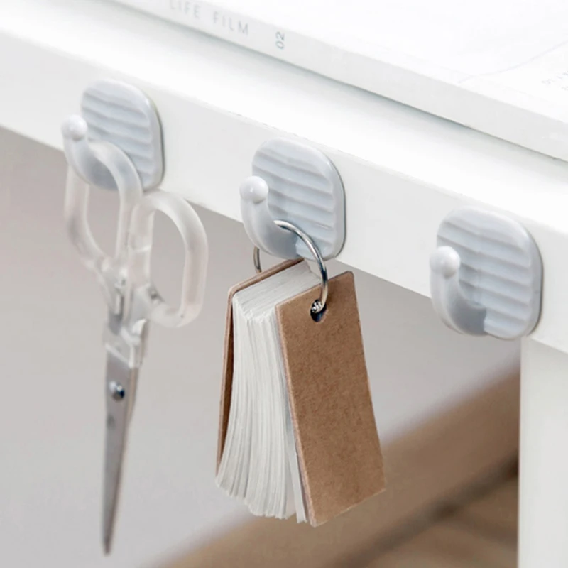 Прочный самоклеящийся настенный крючок 5 шт. настенная вешалка для экономии