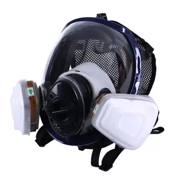 

Facepiece Respirator Kits Full Face Mask for Painting Spraying Gas Pesticide Chemical Mask