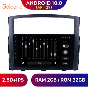 

Seicane 9" HD 1024*600 Android 10.0 for 2006 2007 2008-2013 Mitsubishi Pajero V97/V93 Quad-Core Car Radio GPS Multimedia Player