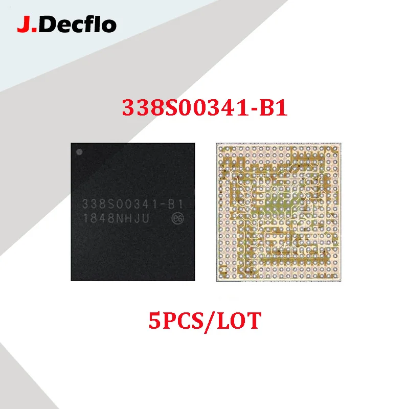 JDecflo 5 шт./лот PMIC 338S00341-B1 U2700 Big Main Power IC для iPhone X PMU блок питания интегральные схемы