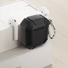 Противоударный чехол для наушников для Airpods 1 2 Чехол Мягкий ТПУ полный защитный чехол для хранения наушников устройство для путешествий
