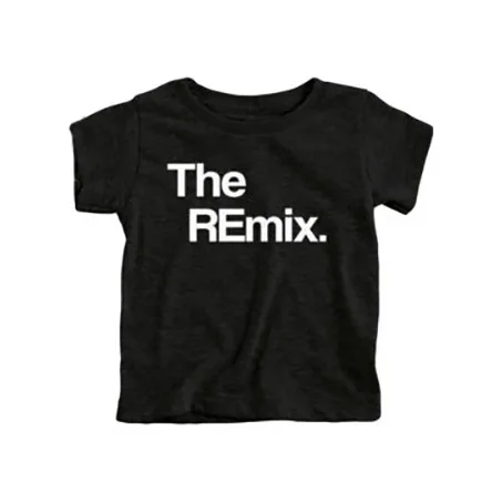Sanderala/одинаковые комплекты для семьи Детские футболки для мальчиков и пап одежда с надписью топы с короткими рукавами, Семейные костюмы Милая футболка - Цвет: REmix