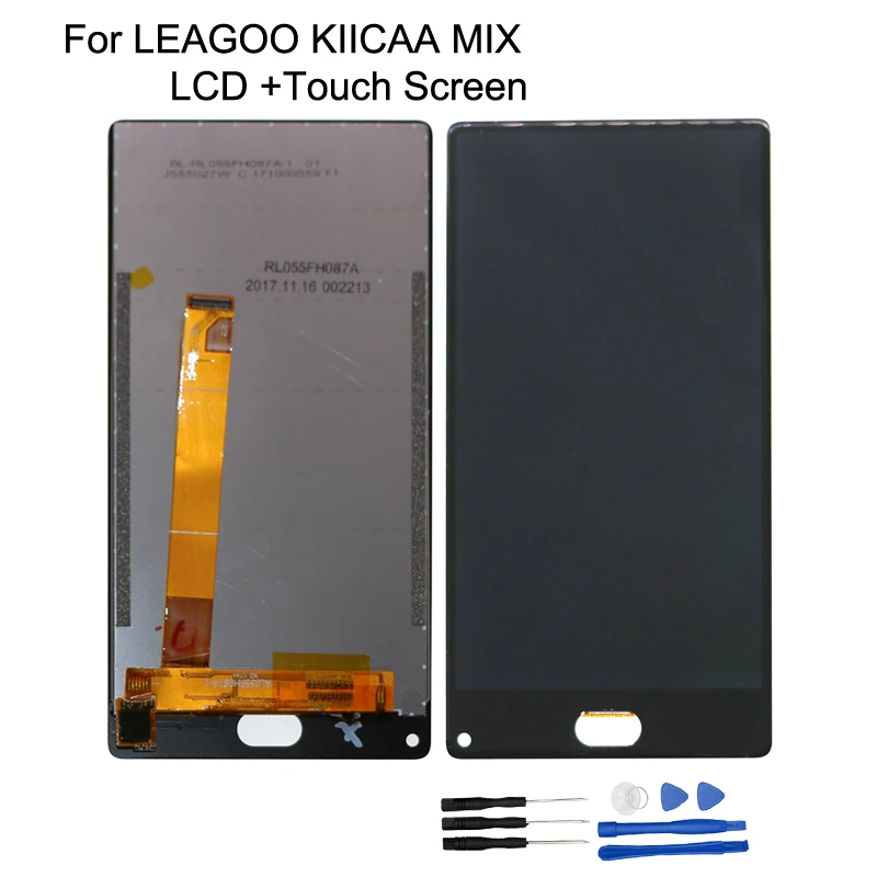 Для LEAGOO KIICAA MIX ЖК-дисплей сенсорный экран Запасные части для LEAGOO KIICAA MIX экран ЖК-дисплей бесплатные инструменты