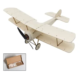 

Sopwith Pup RC Plane Balsa Wood 378mm Warbird Aircraft Kit with Brushless Power System Aeromodelling Kit K6