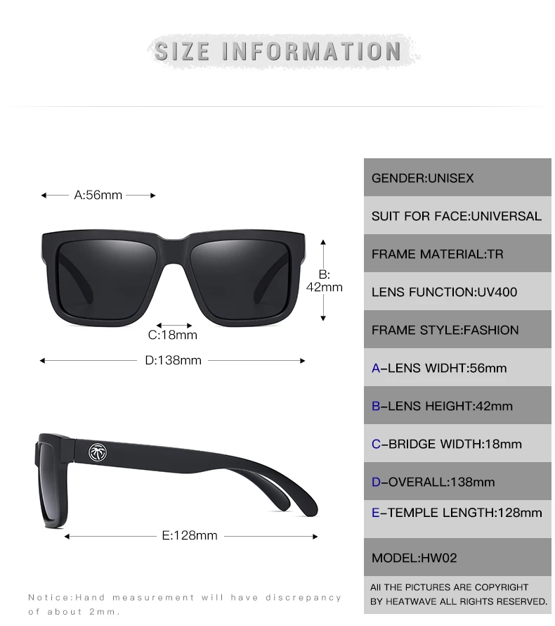 Luxury Mirrored Heat Wave Polarized Mountaineering Sunglasses For Men With  UV400 Protection And Protective Case HW03 From Raysunglasses, $13.5