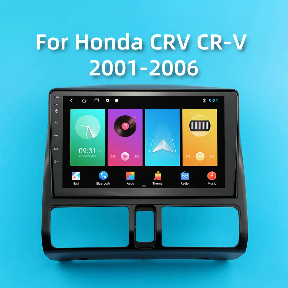 Автомагнитола 2 Din Android для Honda CRV CR-V 2001-2006 автомобильное радио мультимедийный