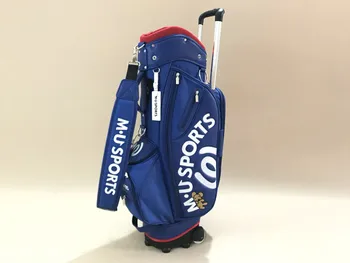 

Brand New M.U SPORTS Golf Standard Bag M.U SPORTS Golf Clubs Bag Navy Blue Standard Golf Ball Package Bag