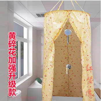 

Winter Bath Tent Shower Curtain Bath Cover Accounting Bath Account Household Shower Curtain Free Installation Bathroom Curtain a