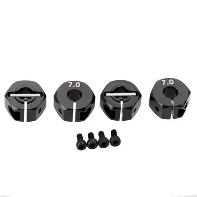 7 mm 12 мм универсальный колесный шестигранный адаптер для HSP Sakura 1/10 Масштаб RC спортивный автомобиль внедорожный автомобиль bigfoot автомобиль 5 6 7 мм шестигранный адаптер колеса - Цвет: 7 mm