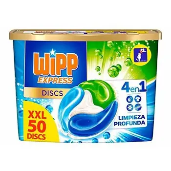 

Wipp Express Detergente en Cápsulas - 50 Discos